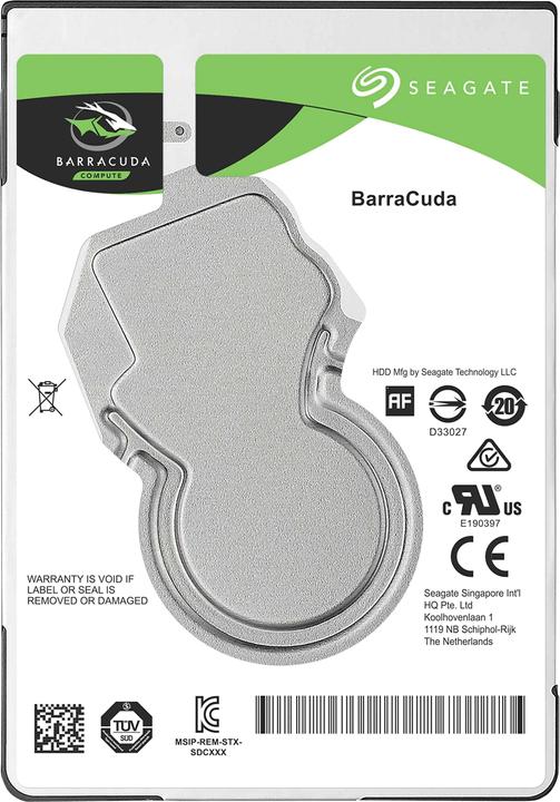 Actual product image Seagate BarraCuda (4 TB, 2.5", SMR)