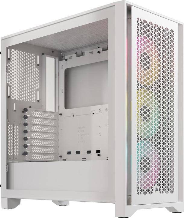 Produktbild Corsair iCUE 4000D RGB Airflow (ATX, mATX, Mini-ITX, E-ATX)