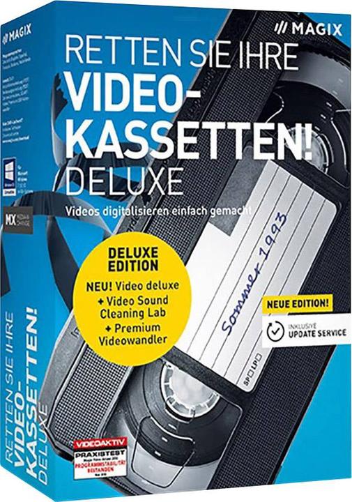 Produktbild Magix Retten Sie Ihre Videokassetten deluxe 2019 (1 User, unbegrenzt)
