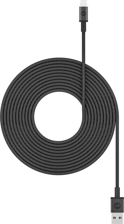 Produktbild mophie 409903216 Lightning-Kabel 3 m Schwarz (3 m)