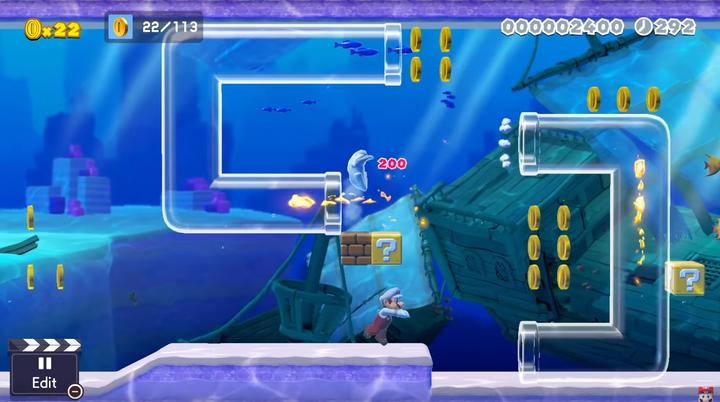Actual product image Nintendo Super Mario Maker 2 (Switch, IT)