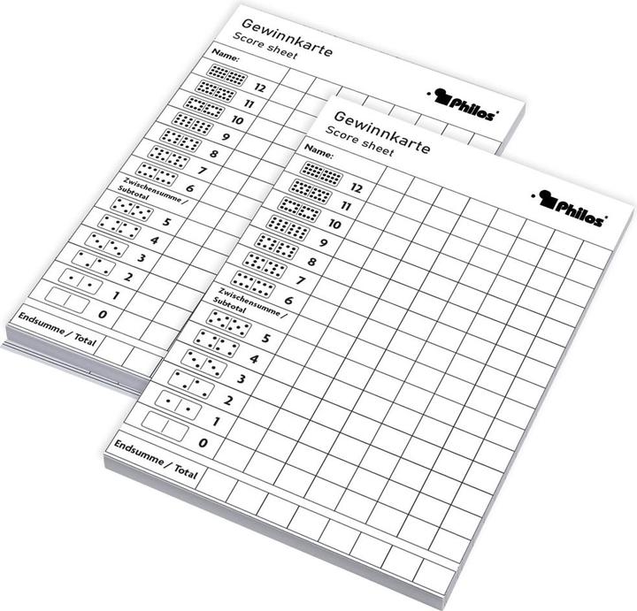 Produktbild Philos Domino Mexican Train - Erweiterungs-Set (Englisch, Deutsch, Französisch, Italienisch)