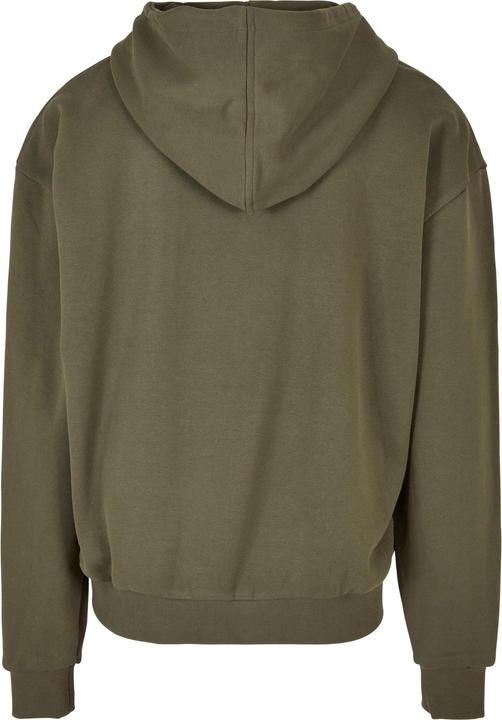Immagine prodotto Build Your Brand Felpa con Cappuccio e Zip Intera Ultra Pesante Uomo (L)