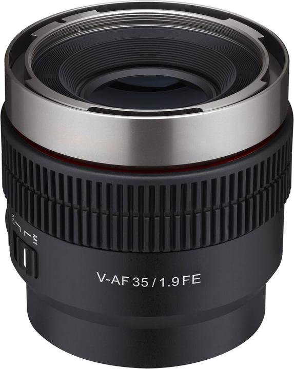 Produktbild Samyang V-AF 35mm f/1.9 FE Sony E (Sony E, APS-C / DX, Vollformat)