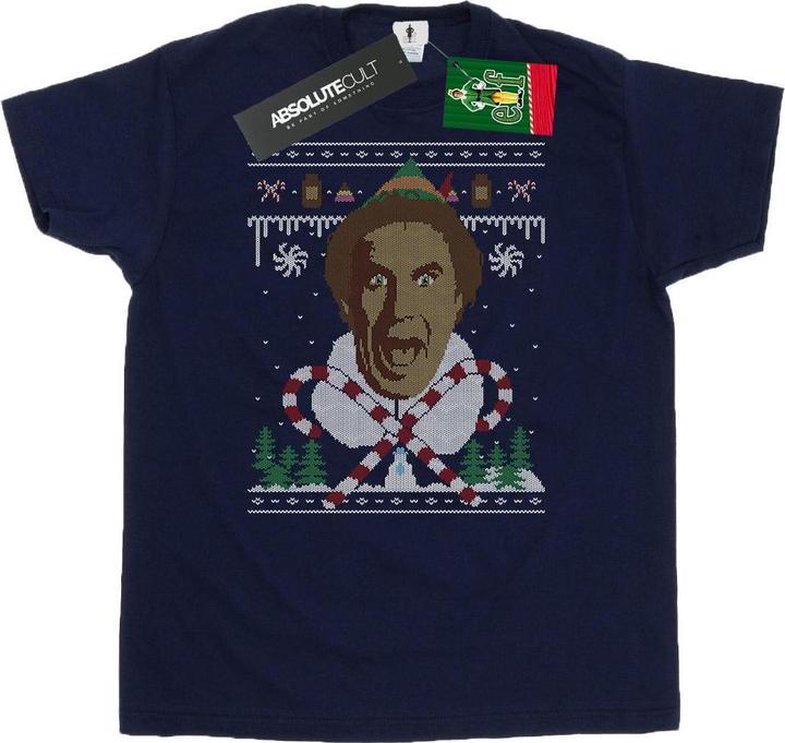 Elf Christmas Fair Isle TShirt (L)
