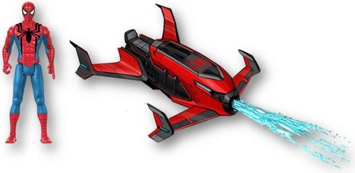 Image du produit Hasbro Spiderman Web Splashers Véhicule Spider-Man Jet Splasher