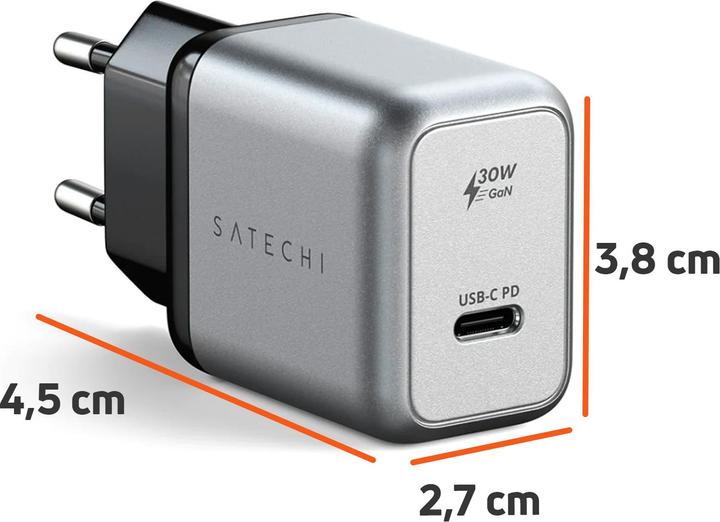 Actual product image Satechi 30W USB-C GaN Wall Charger (30 W)