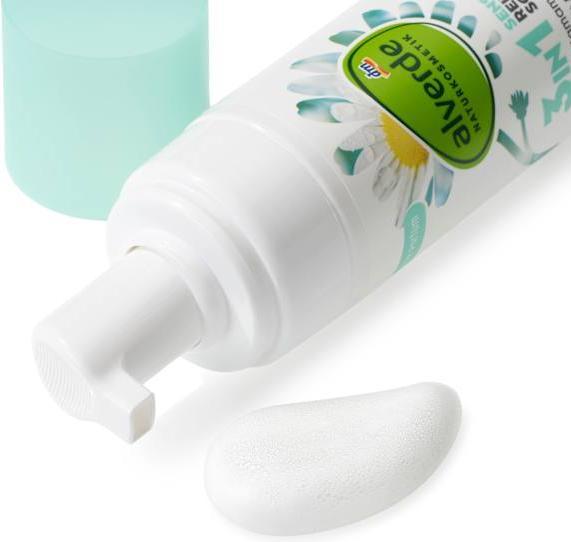 Actual product image dm alverde Sensitiv Waschschaum (Foam, 150 ml)