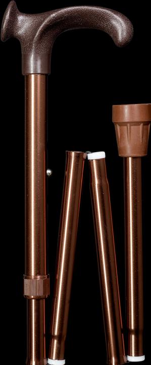 Immagine prodotto Gastrock Bastone pieghevole con manico in legno duro bronzo