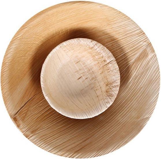 Produktbild Naturestar Bio Schale rund Palmblatt (200 x)