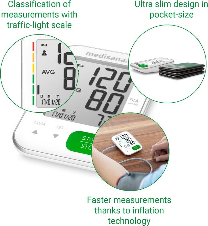 Actual product image Medisana BU 565 (Blood pressure monitor upper arm)