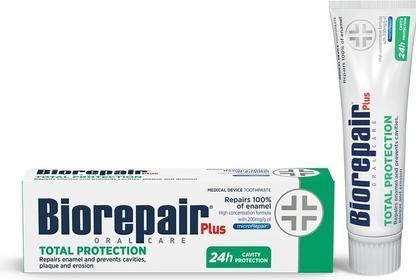 Produktbild Biorepair Plus Total Protection Toothpaste 200mg Microrepair Fluoride Free