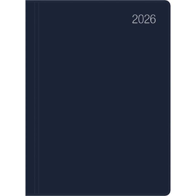 Immagine prodotto Taschenkalender blau 2026 - Bürokalender 10,2x14,2 - 1 Tag auf 1 Seite - flexibler (Tedesco)