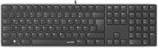 Produktbild Speedlink Tastatur RIVA Slim Metal Scissor, schwarz retail (DE, Kabelgebunden)