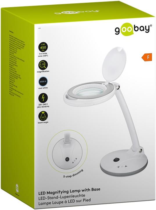 Image du produit Goobay LED-Stand-Lupenleuchte (450 lm)