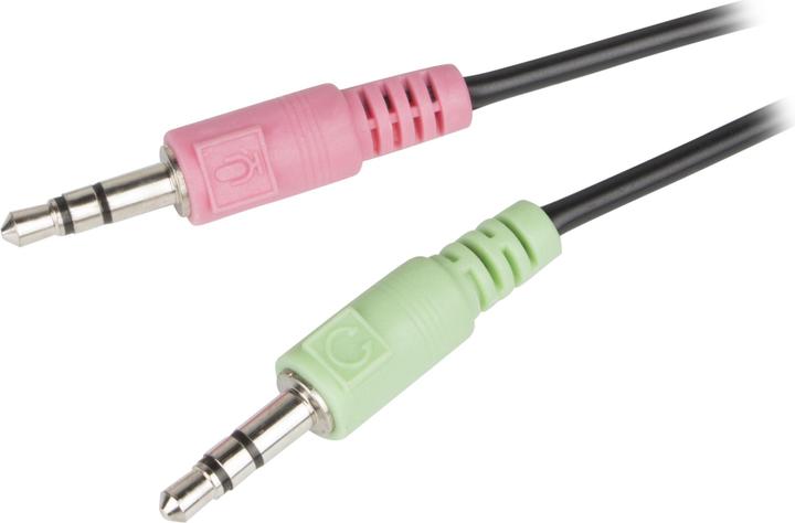 Actual product image Genesis NATEC NSL-1295 Natec HEADSET CANARY WITH MICROPHONE BLACK (Cable)