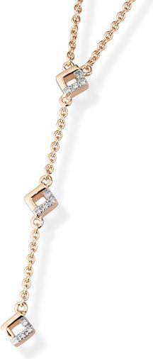 Breuning COLLIER - BRILL. 0,06 Ct. H/si (585, - Gold)
