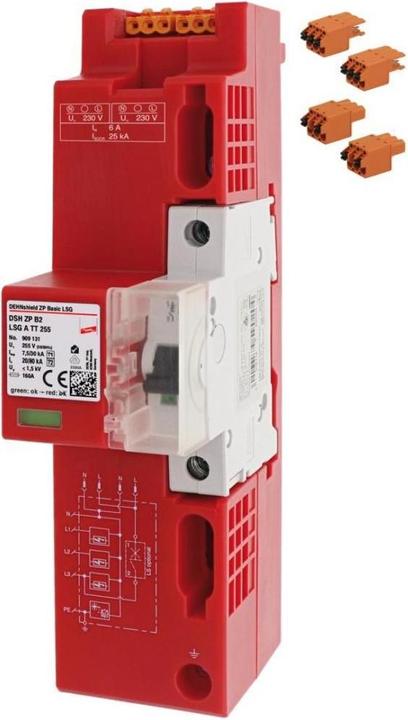 Image du produit Dehn DSH ZP B2 LSG A TT 2 DSH ZP B2 LSG A TT 255 ÜSS dérivations combinées