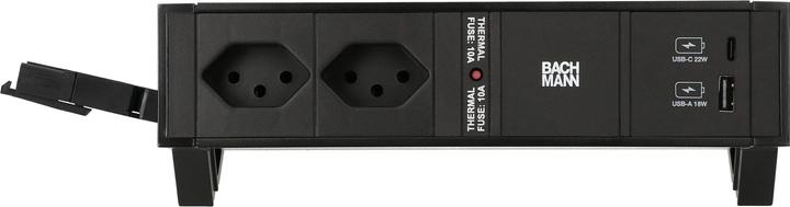 Image du produit Bachmann Desk 2 (2 x, Type 13, USB-A, USB-C, 0.20 m)
