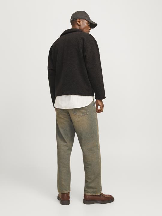 Actual product image Jack & Jones Joravondale Teddy Split Neck Sweat Ln (XL)