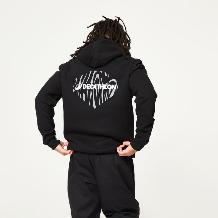 Immagine prodotto Starever Felpa con cappuccio Urban Dance da uomo, calda e confortevole - nero (XL)