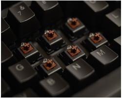 Actual product image Ducky Zero Zone Gaming Keyboard (DE, Cable)