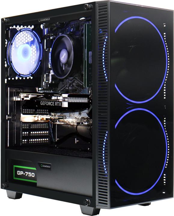Produktbild GameMax Black Hole 7378 (Intel Core i5-14400F, 32 GB, 1000 GB, GeForce RTX 4060)