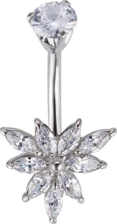 Immagine prodotto Bijouteria Piercing ventre (Zirconia, Acciaio chirurgico 316L)