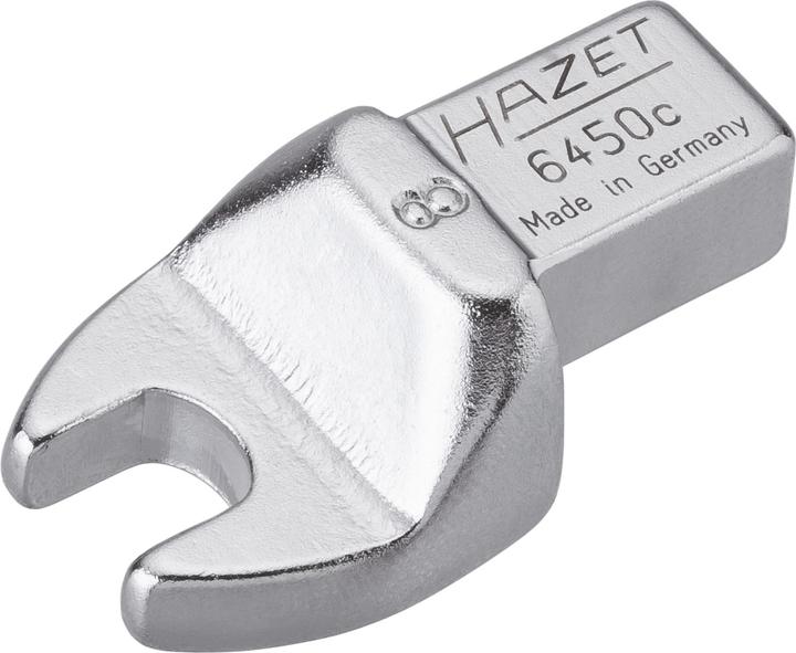Produktbild HAZET Einsteck-Maulschlüssel 6450C-8 ∙ Einsteck-Vierkant 9 x 12 mm ∙ Aussen Sechskant Profil ∙ 8 mm