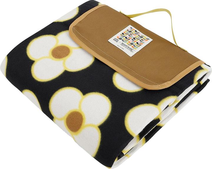 Actual product image Regatta Orla Kiely Spinning Flower Picnic Blanket
