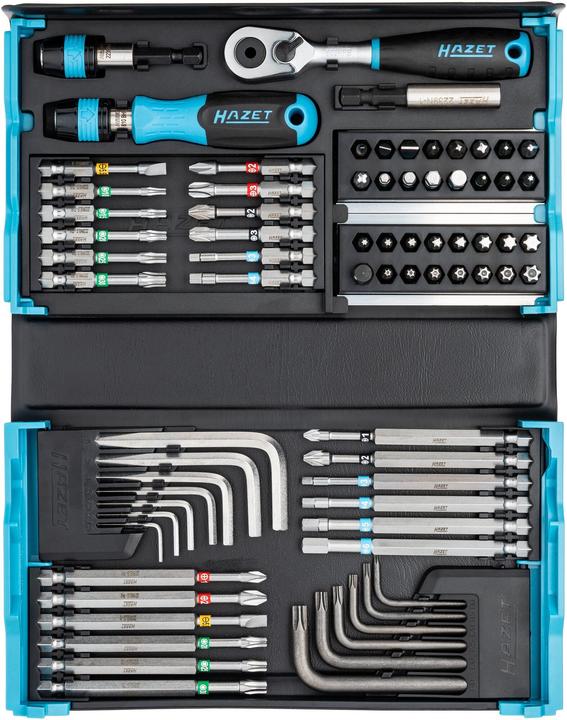Immagine prodotto HAZET SmartCase 2200SC-31 (Presa esagonale TX M10, Esagono cavo TX M15, Presa esagonale TX M20, Esagono incassato TX M25, Presa esagonale TX M30, Esagono incassato TX M40, Esagono cavo TX M7, Presa esagonale TX M8, Esagono cavo TX M9, Presa esagonale TX M27, Croce Phillips PH M1, Croce Phillips PH M2, Croce Phillips PH M3)