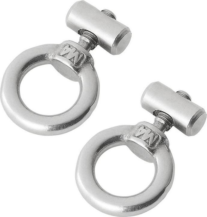 ProPlus End stopper for keder rail 6 - 8 mm stainless steel