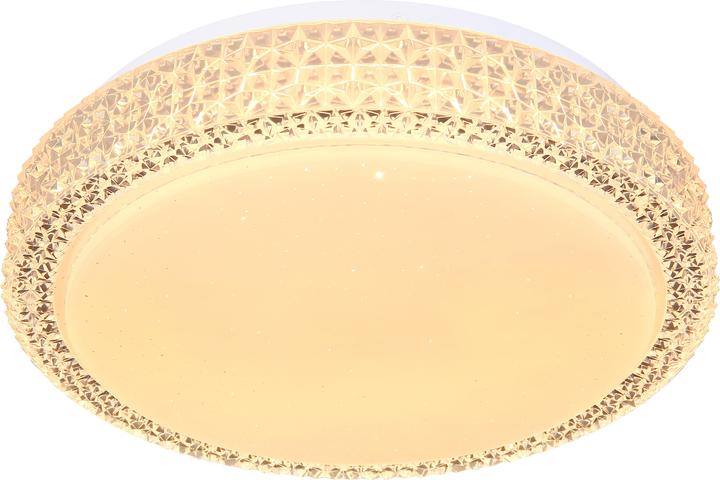 Produktbild Globo Deckenleuchte Ovi weiss 1xLED (980 lm)