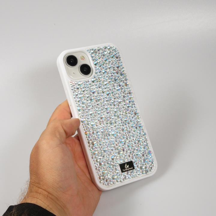 Actual product image PhoneLook Cover glitter diamond The Bling World (Apple iPhone 15 Plus)