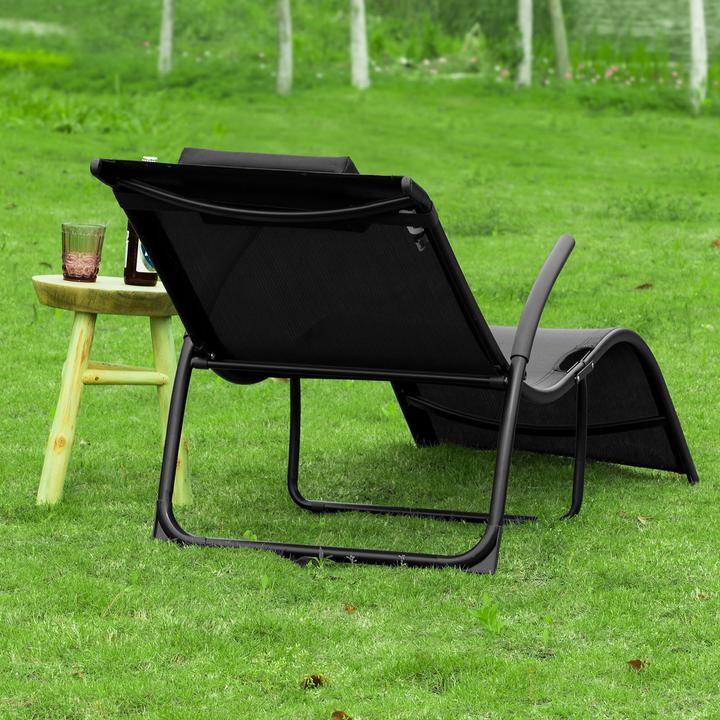 Actual product image SoBuy Garden lounger (173 cm)