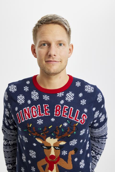 Actual product image Christmas Sweats Jingle Bells LED Sweater (XL)