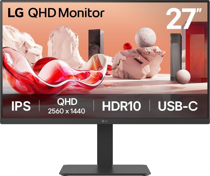 Produktbild LG Dis 27 27BA65QB-B Business QHD IPS Black (2560 x 1440 Pixel, 27")