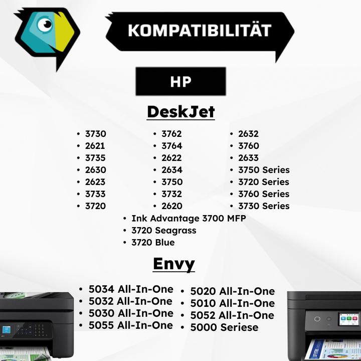 Image du produit Inkadoo Encre compatible pour cartouche d'encre HP 304