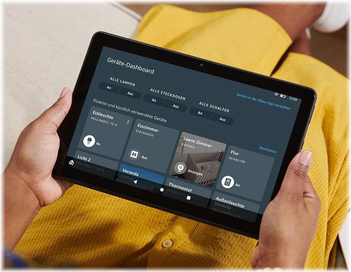 Immagine prodotto Amazon Fire HD 10 Plus (2021) incluso Alexa (10.10", 32 GB, Grigio ardesia)