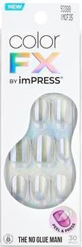 Actual product image KISS Self-Adhesive Nails Impress Color Fx Sour Love - 30 Pieces (Artificial nails, Sour Love)