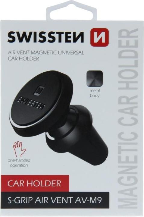 Immagine prodotto Swissten Supporto magnetico per auto S-GRIP AIR VENT AV-M9