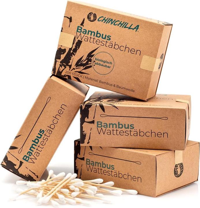 Actual product image Chinchilla Vegan cotton swab