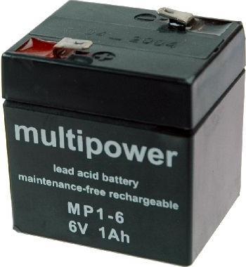 Produktbild Jewo Original Bleiakku für Multipower MP1-6