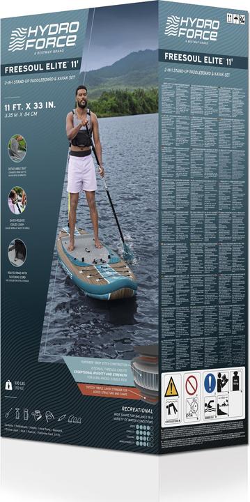 Actual product image Bestway SUP FreeSoul Elite 335 x 84 x15cm (11')