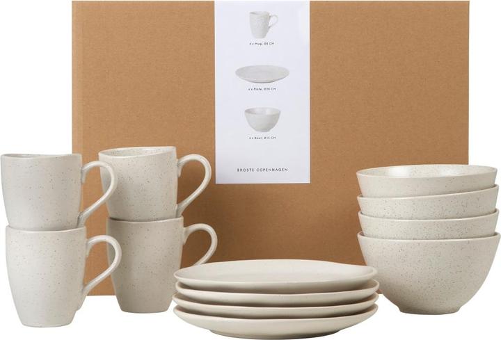 Immagine prodotto Broste Copenhagen Set colazione Nordic, Gres - Vaniglia (1 Pezzo/i)