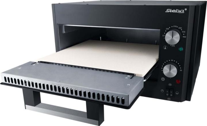 Produktbild Steba Power Pizzabcker schwarz PB 1800 sw (Pizzaofen Elektro)
