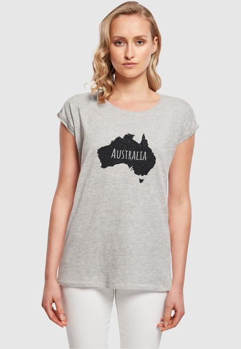 Actual product image Merchcode Ladies Australia Extended Shoulder Tee - 113109 (M)