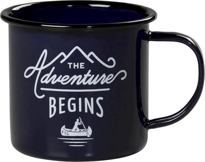 Gentlemen's Hardware Enamel Mug- Adventure Begins (325 ml, 1 x)