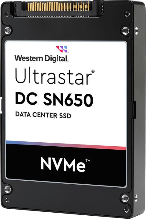 WD Ultrastar DC SN650 SSD U.3 15MM 7680GB 6.4cm 2.5inch PCIe TLC RI-1DW/D BICS5 SE (7680 GB, 2.5")