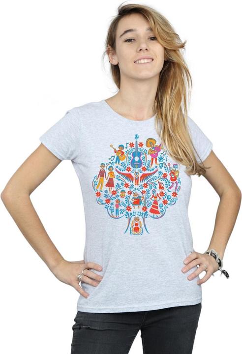Immagine prodotto Disney Coco Tree Pattern Maglietta Donna (XXL)